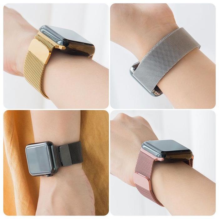 Stainless Steel Watch Band for Watch Milano Metal Band iWatch Smart Watch T55 T Strap for All Smart