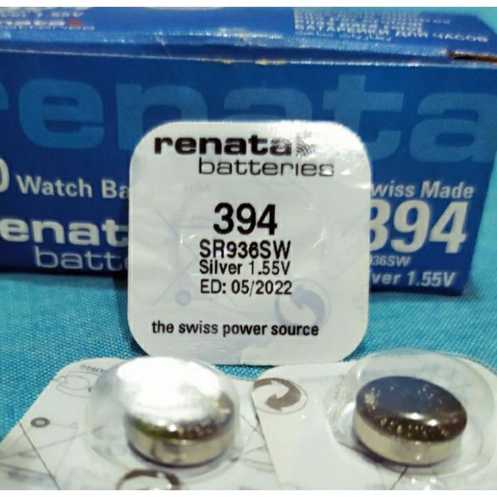 Baterai 394 SR936SW Renata Baterai Jam Tangan SR 936 SW