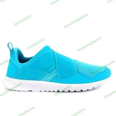 Sepatu League Cewe Biru Vault Slip On Sneakers Wanita Original