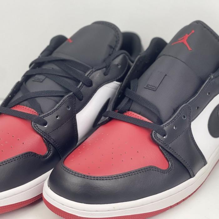 4IR JORDAN 1 LOW AJ1 BREAD TOE SIZE 48 SEPATU CASUAL SNEAKERS JALAN SANTAI UKURAN BESAR BIG RAKSASA 