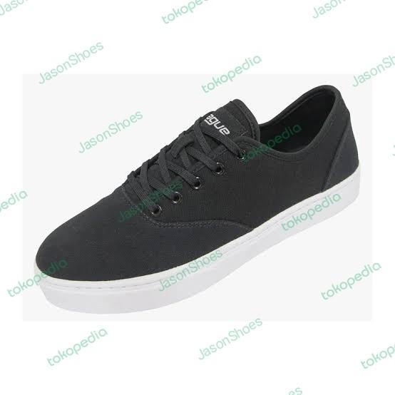 Sepatu League Hitam J Courier Sneakers Cowo Original Sepeda