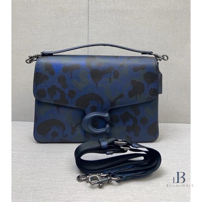 COACH Men's Soft Tabby Messenger Crossbody Bag with Camo Print