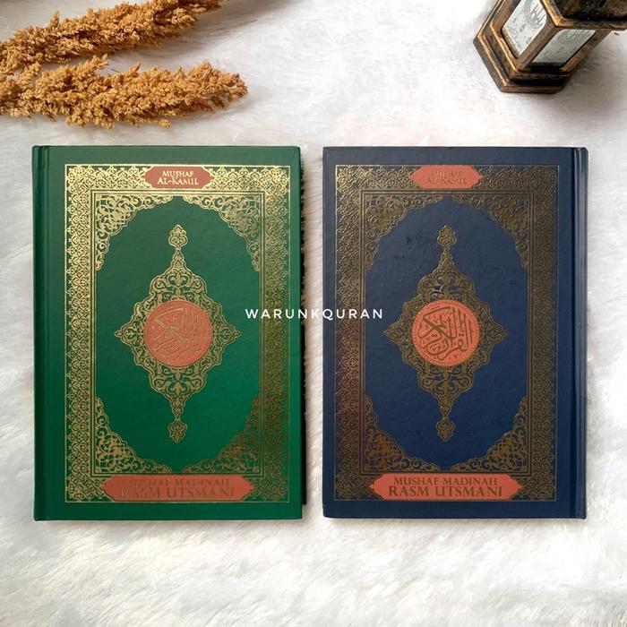 TERMURAH ORIGINAL ALQURAN MADINAH STANDAR MADINAH RASM UTSMANI UKURAN SEDANG A5 MUSHAF MADINAH ALQUR