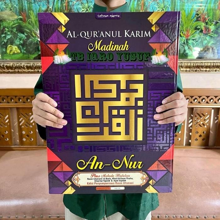 TERMURAH ORIGINAL ALQURAN SUPER BESAR UKURAN JUMBO A3,ALQURAN LANSIA 15BARIS NON TERJEMAH BEST SELLE