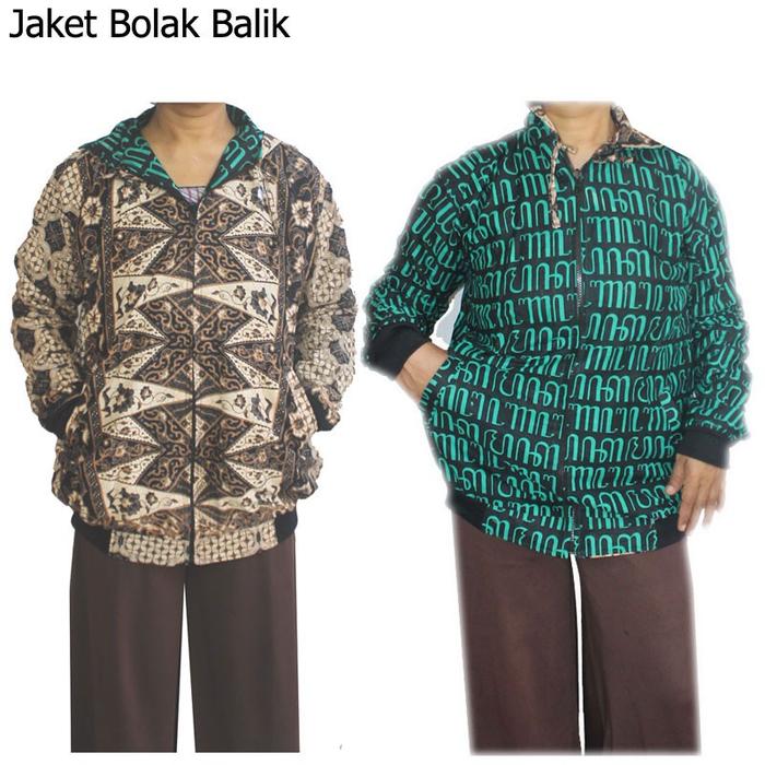 Jaket Batik Wanita Bolak Balik Rara