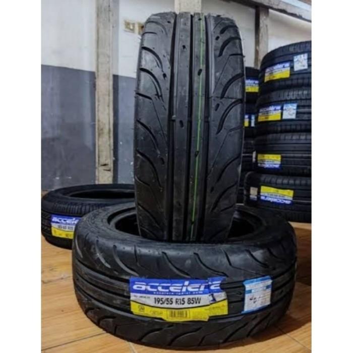 PROMO Accelera 651 TW100 ukuran 195/55 R15 Ban Mobil AVEO OPTRA AVEGA AERIO BALENO (Tahun 2022)