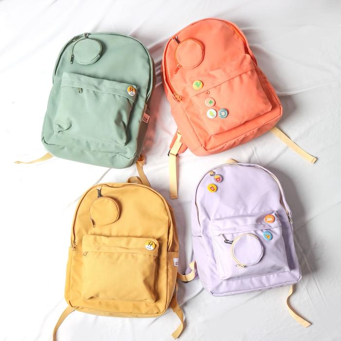 TERSEDIA!! Himeku BOMBIM Backpack - Tas Sekolah Big to Jumbo - Tas Muat Banyak - Ransel Kanvas Pria 
