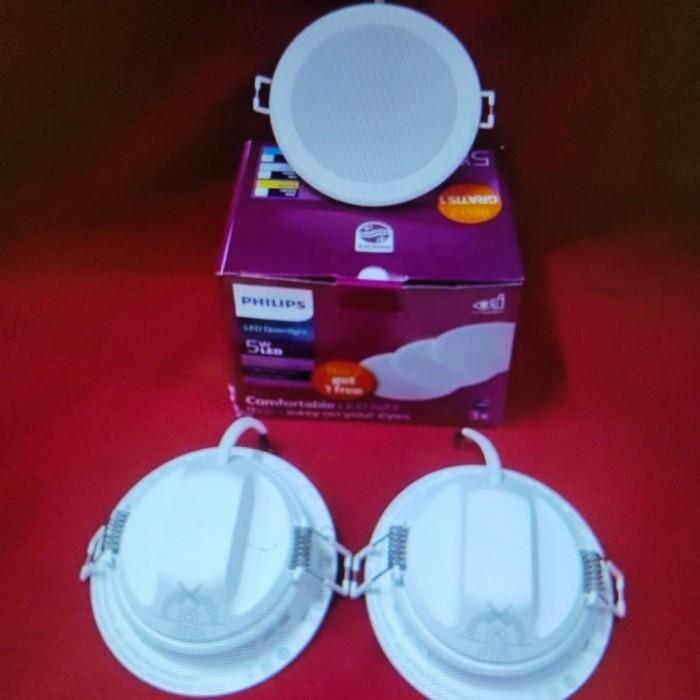 Downlight/Light Paket Panel LED Meson 5w Philips- Putih