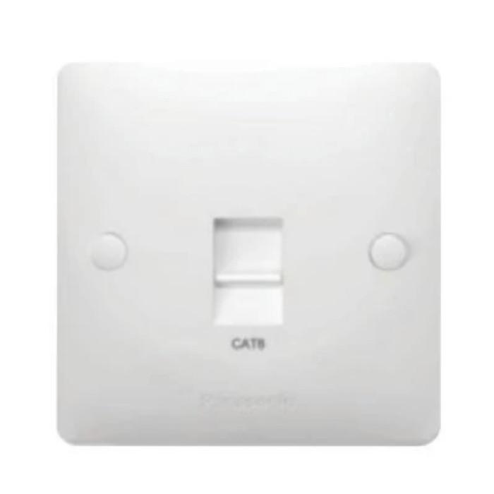 WABJ3217-N stop kontak data CAT6 1 gang Acrosea Panasonic