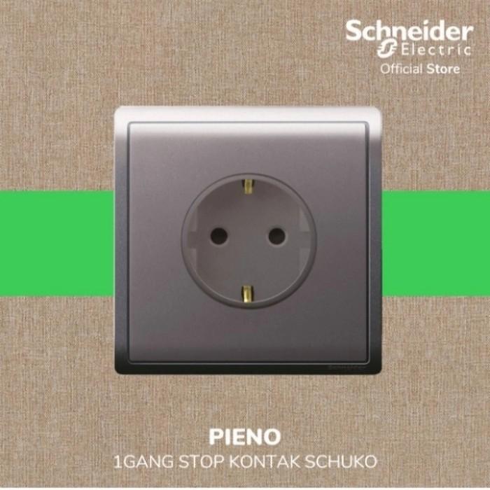 E82426 stop kontak pieno silver lavender schneider