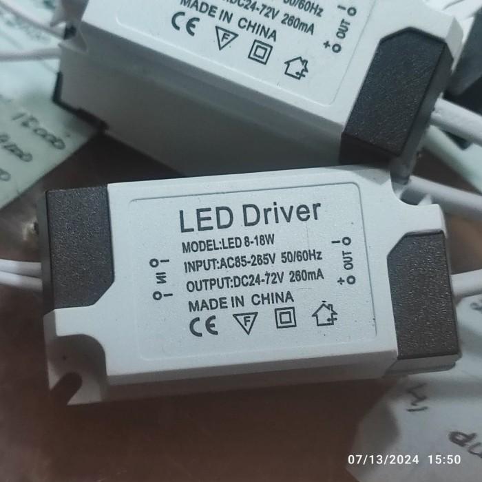 TRAFO LED PANEL 8-18W DOWNLIGHT LED DRIVER Berkwalitas