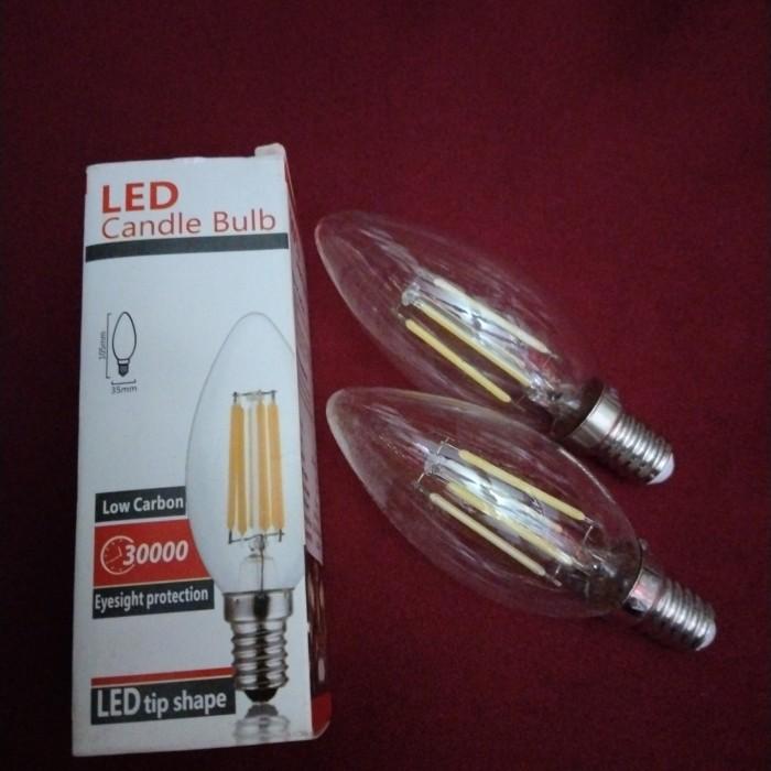 lampu LED fillamen e 14 wharmwhite