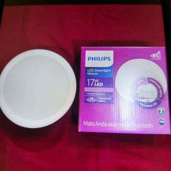 Lampu Downlight/Light Panel LED Meson 17w OB/OutBow Philips- Putih