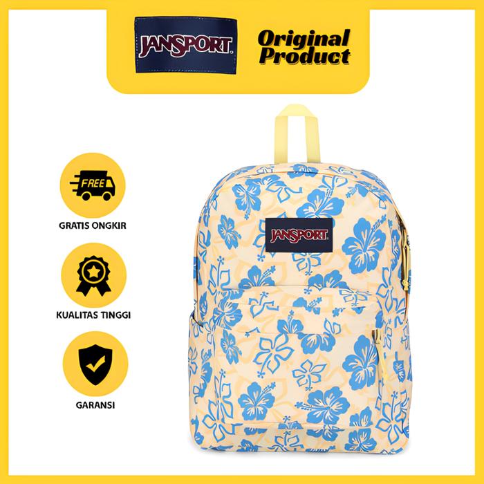 TERSEDIA!! [100% ORIGINAL] TAS JANSPORT ICON ISLAND - Tas Ransel Wanita Dan Pria JANSPORT Original -