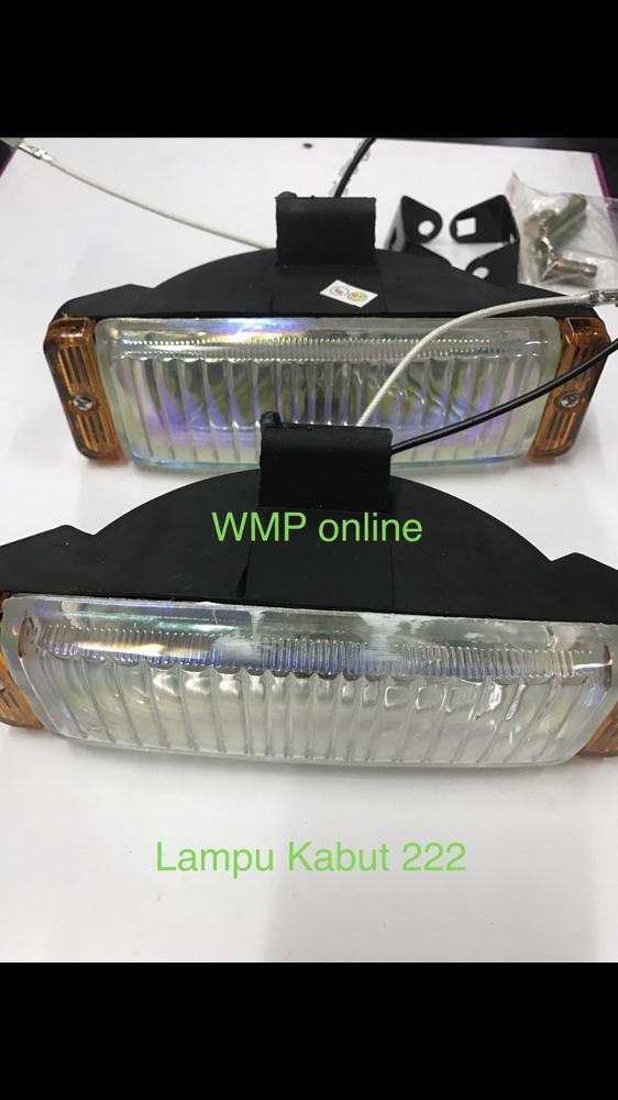 Lampu Kabut 222 Set / Tembak Foglamp Sorot Motor Mobil