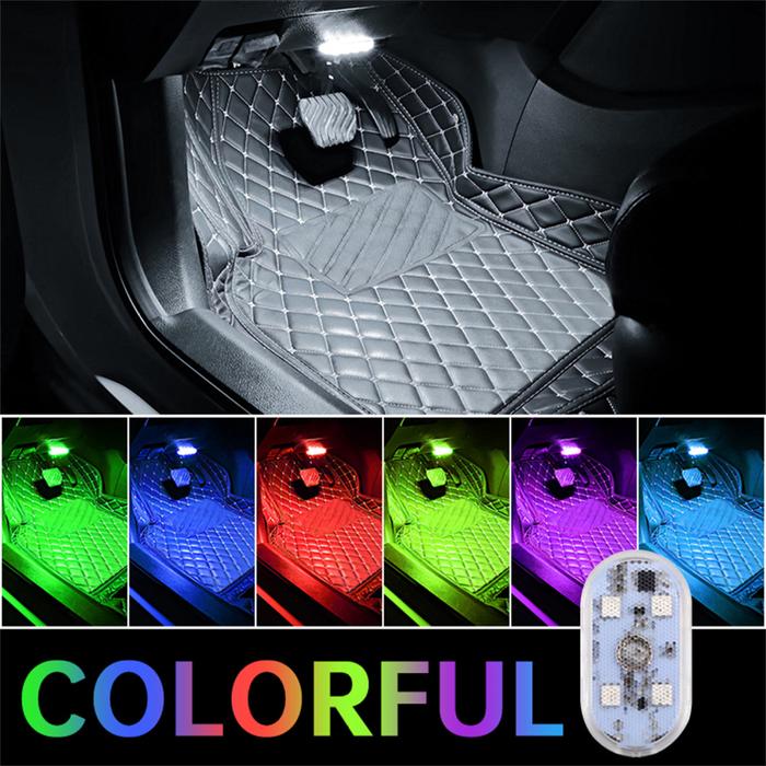 METCAR Mobil USB Isi Ulang Lampu Sentuh LED Multi-fungsi Lampu Sentuh Lampu Hias Lampu Hias Lampu Hi