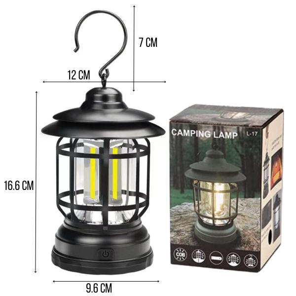 Lampu Camping Emergency Batrai Lampu Pilar Outdoor Lampu Emergency Lampu Darurat L-17 ptt