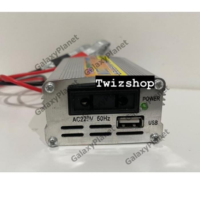 220W Power Inverter 12v DC ke 220v AC Rumah Tangga Mobil 200W DC ke AC Kipas Inverter Sumber Pengisi