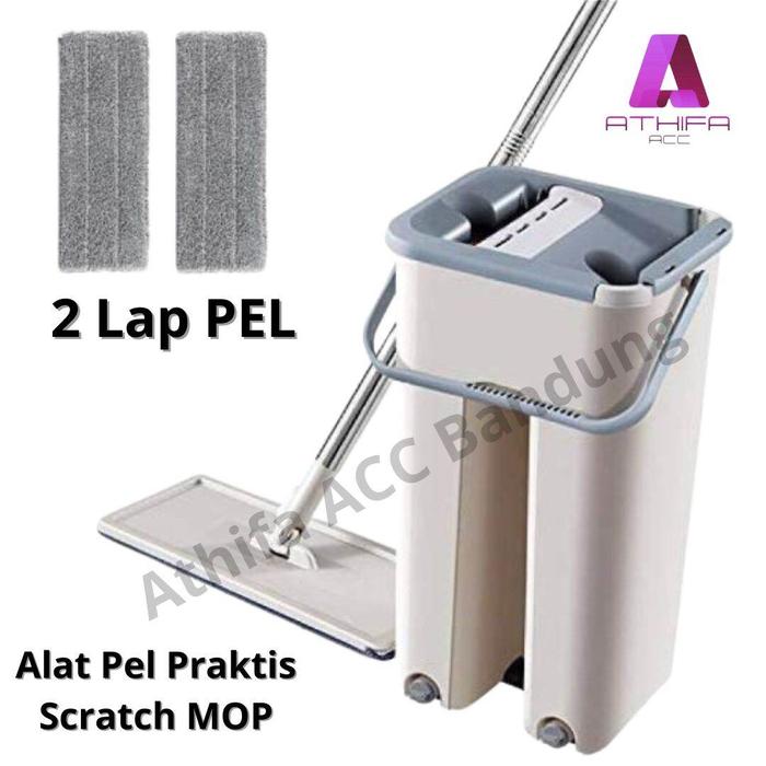 Alat Pel Praktis / Scratch Cleaning Mop