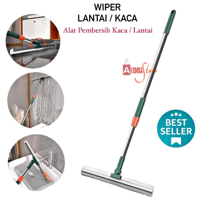 BISA   Sapu Karet Silicone Wiper Magic Room / Alat Pembersih Kamar Mandi / Wiper Pembersih Jendela