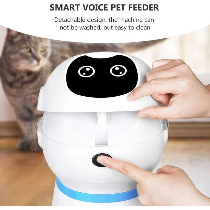 ZKYJ Tempat Makan Hewan Anjing Kucing Otomatis Pet Food Dispenser 3.5L RobPAF 35L / dispenser makan