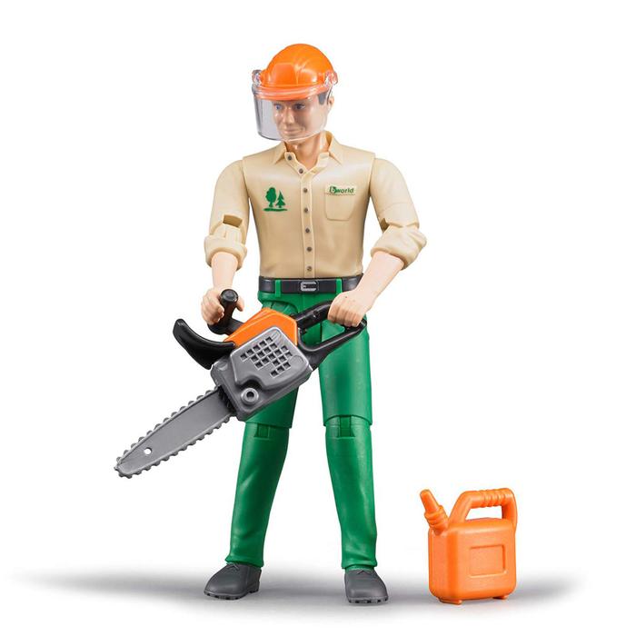 Bruder 60030 - Bworld Forestry Worker w/Accessories