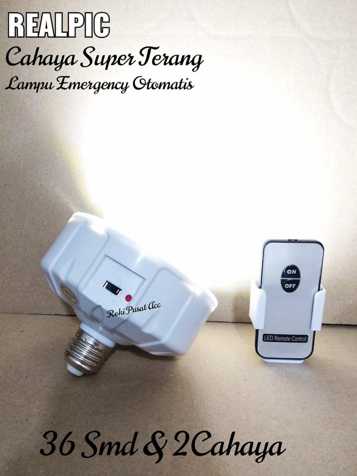 Lampu Emergency Otomatis Led Super / Lampu Emergency Plapon / Lampu Remote Emergency Otomatis