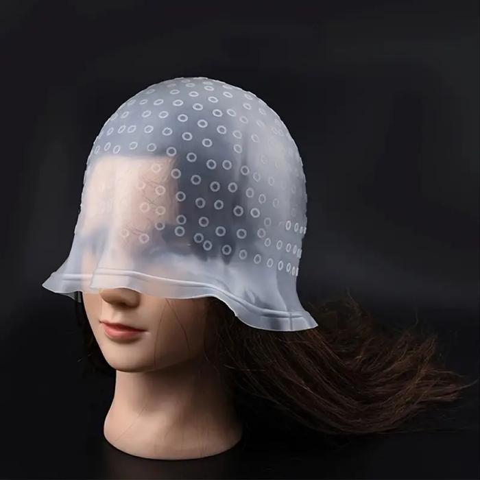 Magicap Topi Highlight Semir Rambut Coloring Bleaching Hair Cap