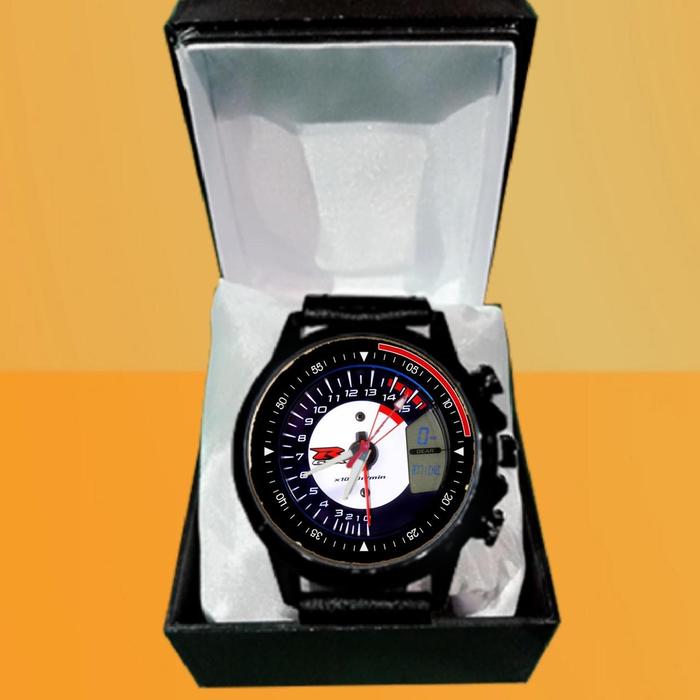 Jam Tangan SPEEDOMETER GSX R  Custom Kulit Keren Terbaru
