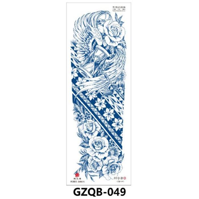 FRUIT INK Tato Temporer Semi Permanent 17x48cm Motif Aesthetic Tatto Temporary Stiker Tato Halal Gro