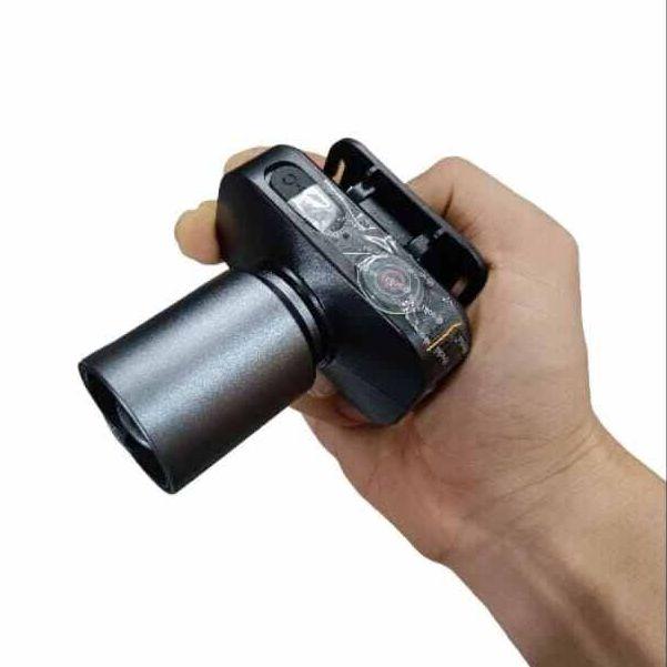 Senter Kepala Zoom In Out Aoki Led 3 Mode Cahaya Super Terang 60 watt Senter Kepala LED ZOOM AOKI AK