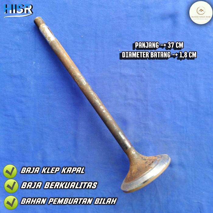 Klep kapal asli baja bahan pembuatan bilah nempel magnet