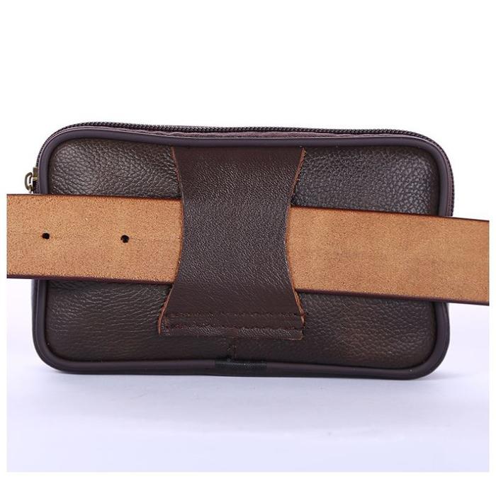 WA005B7 HAND BAG KULIT COKLAT KOREA BATAM