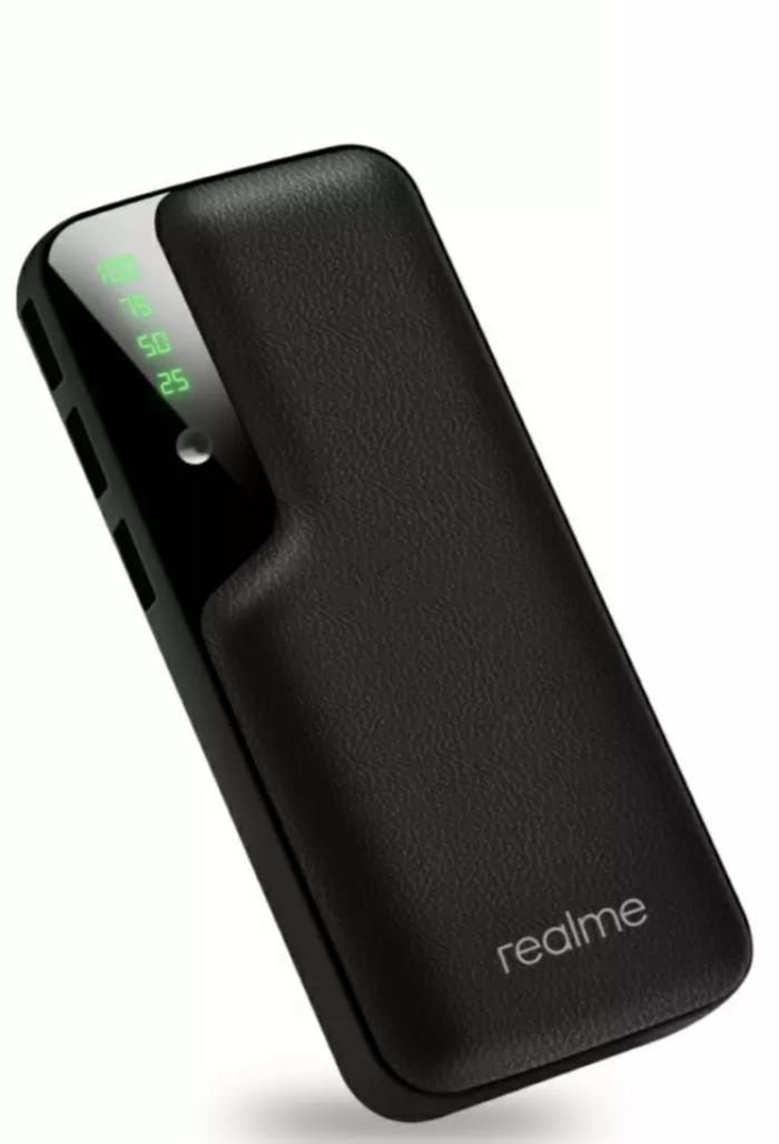 POWER BANK 20000Mah LED 3 USB PORT LED DIGITAL LEATHER SAMSUNG XIOMI OPPO VIVO REALME POWERBANK SUPO
