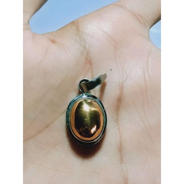 liontin kalung badar emas / liontin akik badar emas / liontin kalung badar emas murah