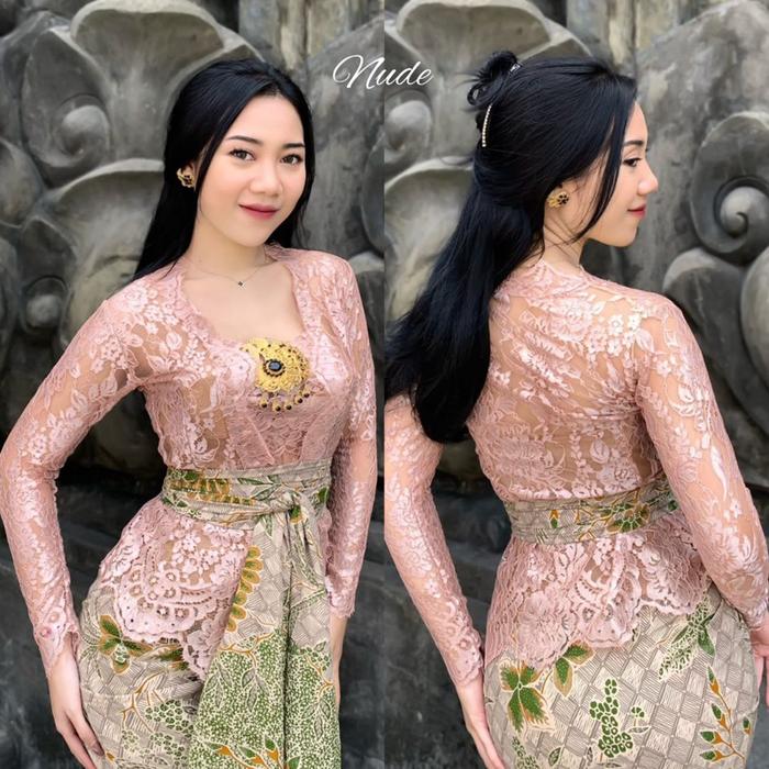 New Trend! kebaya metalik ysl laminate Low Price