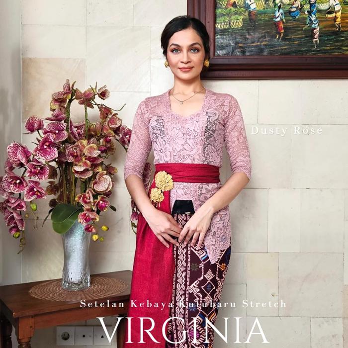 Super Sale! Setelan kebaya Stretch Sofia Virginia Baru