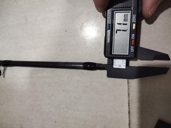 ujung joran bc customan untuk joran 210 baitcasting 9 ring