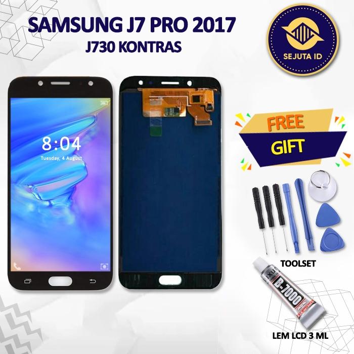 LCD SAMSUNG J730 / J7 PRO 2017 FULLSET FREE TOOLSET + LEM LCD