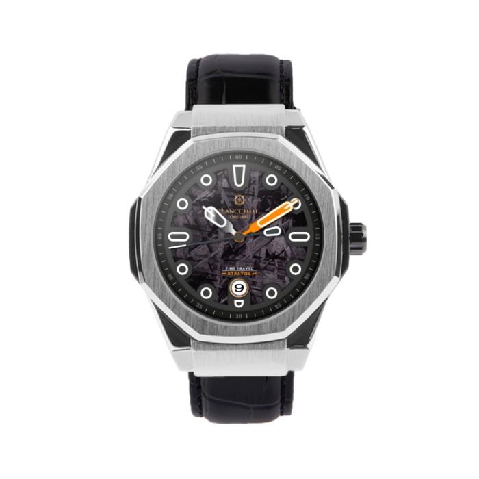Jam Tangan Lanccelot Time Travel Leather of Orbit Pria