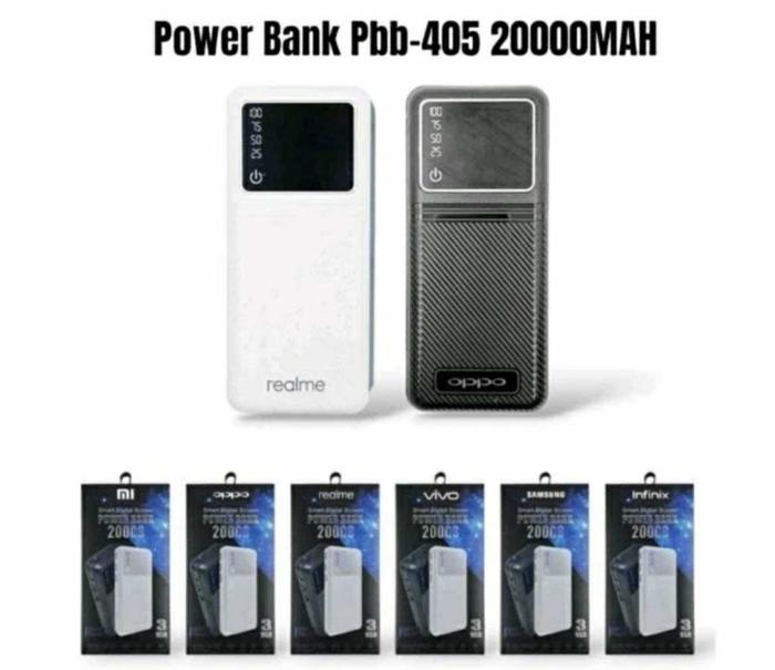 Power Bank Branded 20000mAh PBB-404 / PBB-405