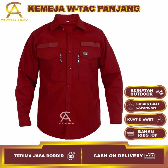 KEMEJA TACTICAL W TAC - LENGAN PANJANG - KEMEJA WTAC - TACTICAL - 511