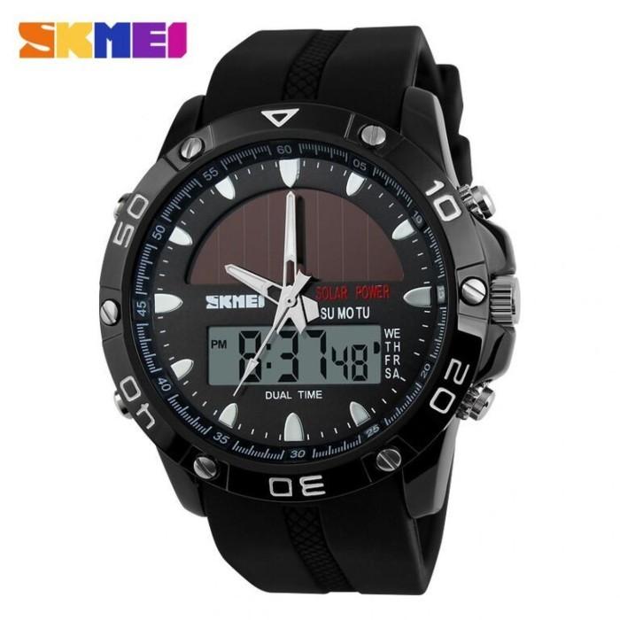 Jam Tangan Pria Digital Analog Skmei 1064 Solar Power