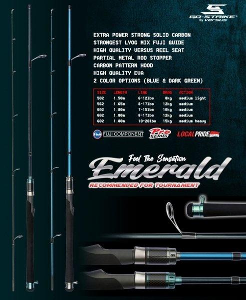 joran versus go strike emerald 150 cm solid carbon go strike