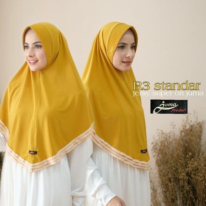 Jumahijab Hijab Juma Renda Tiga Standar Jilbab Instan Kerudung Renda Murah