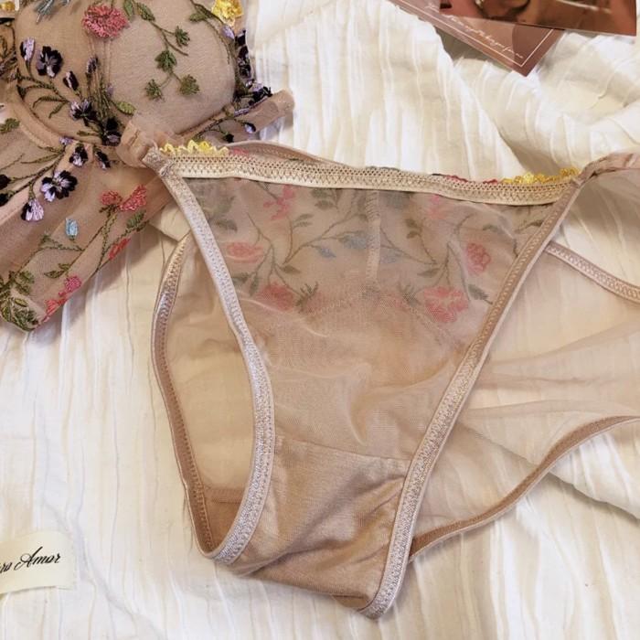 Premium Bh Bustier Sexy Bra Cd Lace Embroidered Bralette Bra Lingerie
