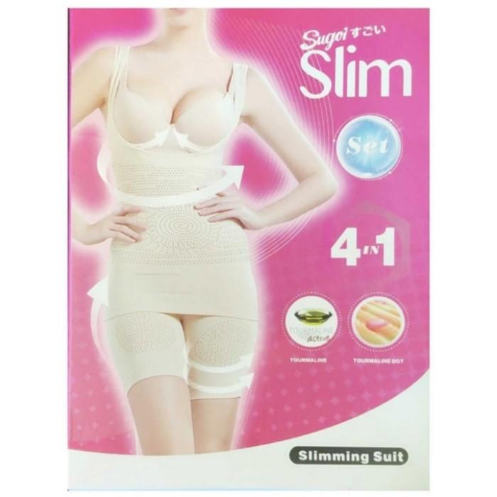 Sugoi Slimming Suit - Korset Pelangsing 4 In 1