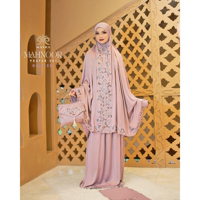 Langsung Diproses Mayra Mukena Mahnoor Prayer Set Grab / Gosend