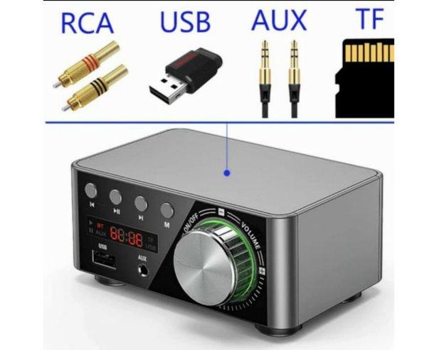 sansui amplifier mini bluetooth 100w stereo audio power home theater musik speaker komponen pasif mo