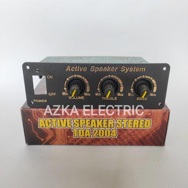 Kit Power Amplifier Speaker Aktif Stereo 12V DC TDA 2004 80W